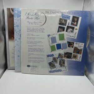 Creative Memories 12x12 Scrapbook Pages White Black & Its A Boy Designs